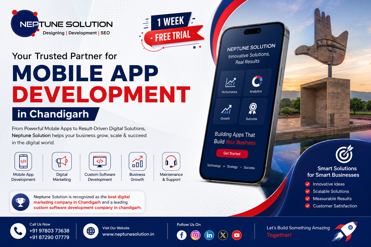 Mobile app development company in chandigarh