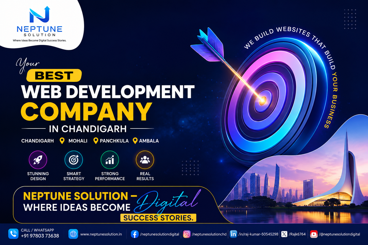 best web development company in chandigarh