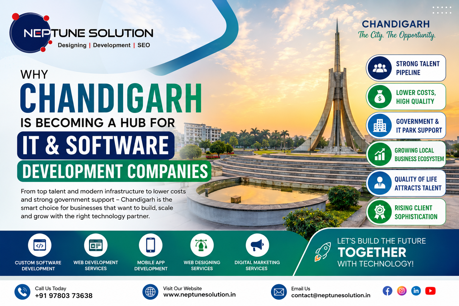 Neptune Solution – custom software development company in Chandigarh