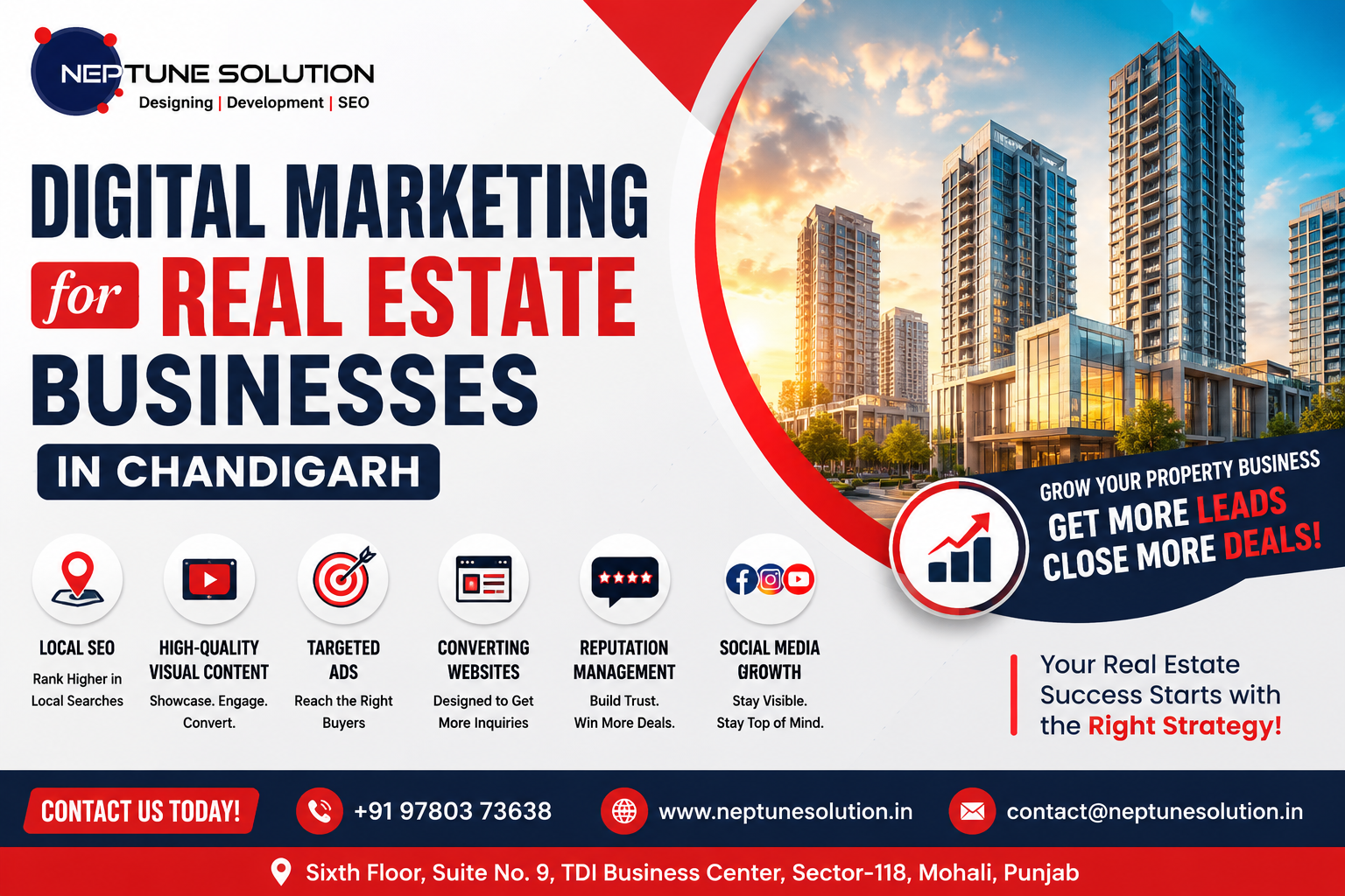 Digital Marketing for Real Estate - Neptune solution